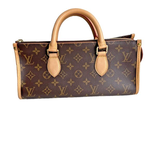 Authentic Louis Vuitton Monogram Canvas Popincourt Handbag SD0075 - Picture 4 of 16